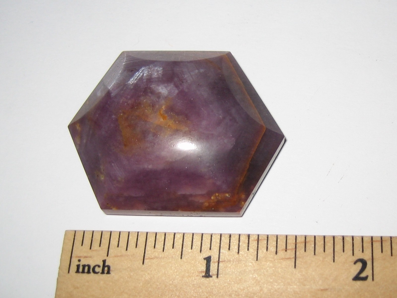 37mm x 30mm POLISHED RARE NATURAL RUBY CRYSTAL STONE CABOCHON TANZANIA 33.2grams