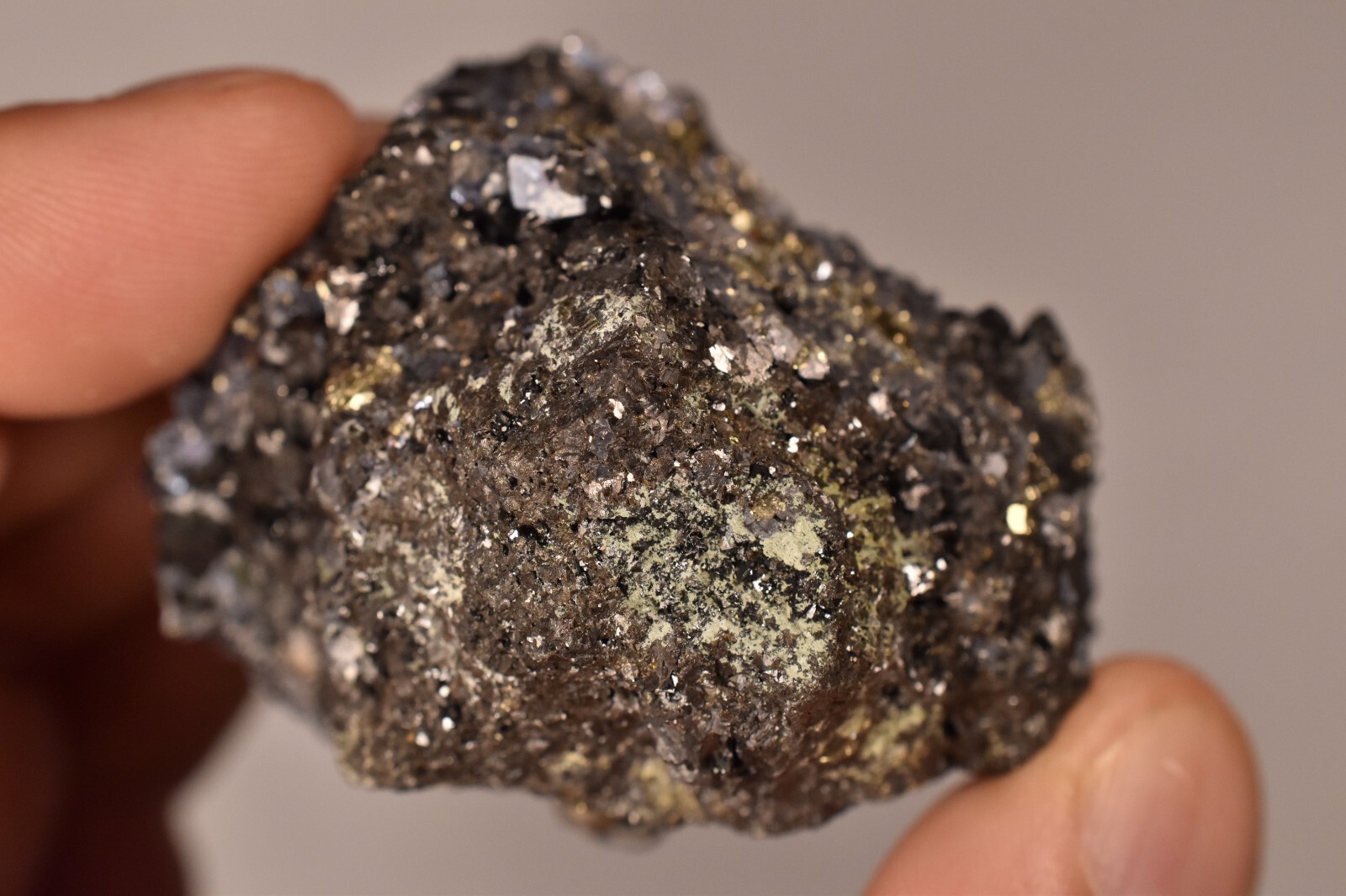 *TETRAHEDRITE & GALENA* Specimen 5.8cm 182.6g Pyrite Inclusions Natural Crystals