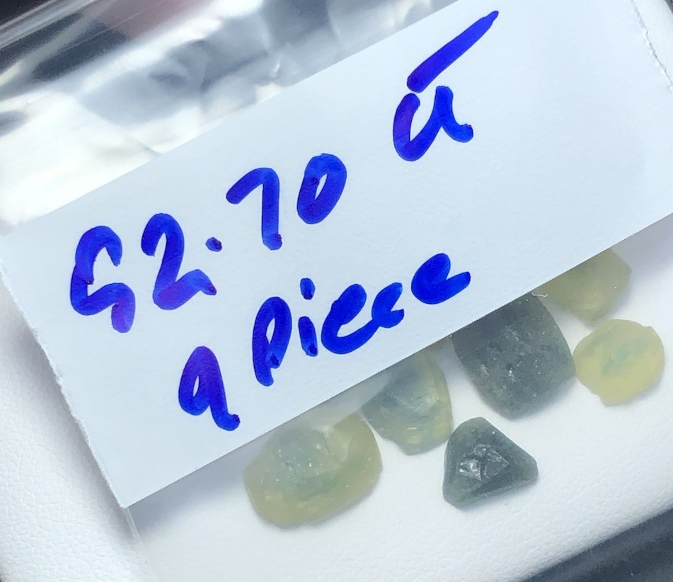 52.70 Crt / 9 Piece / Beautiful Preformed Sapphire Good Deal Available