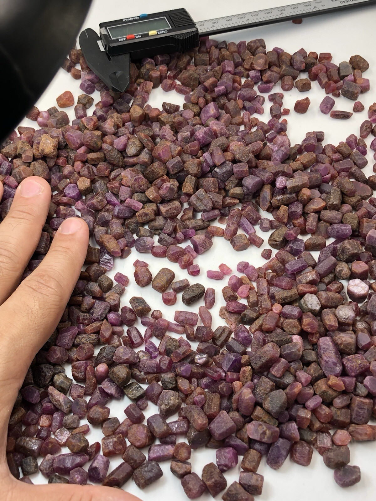 1000 Gram( 1kg)Natural Ruby Crystal Selection Parcels Ready for fancy Jewellery,