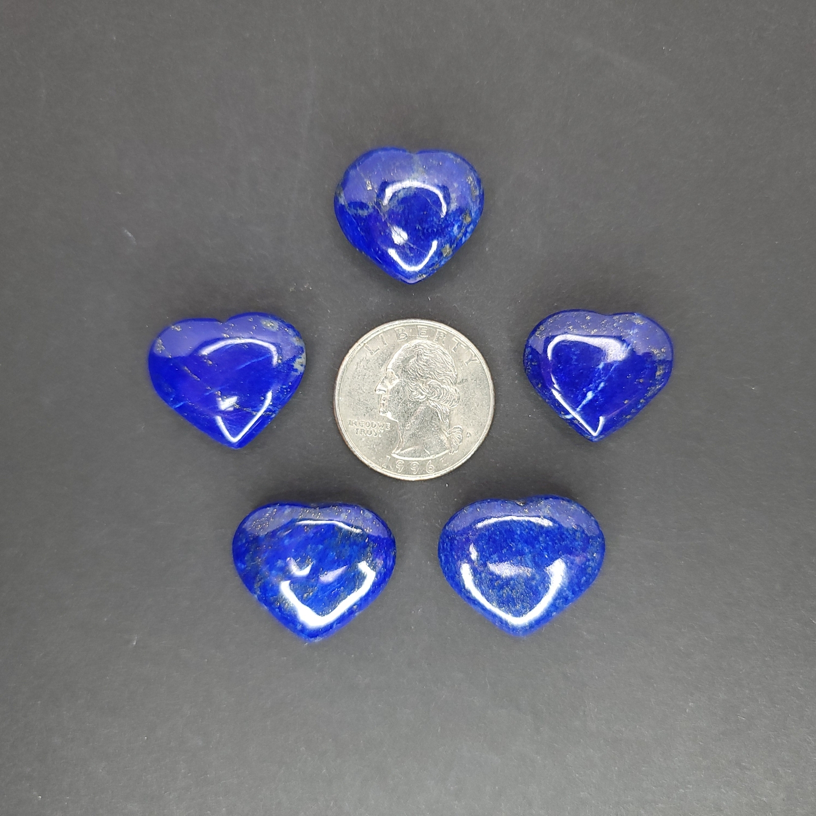 Lapis Lazuli Heart (M) Random Select. Free ship
