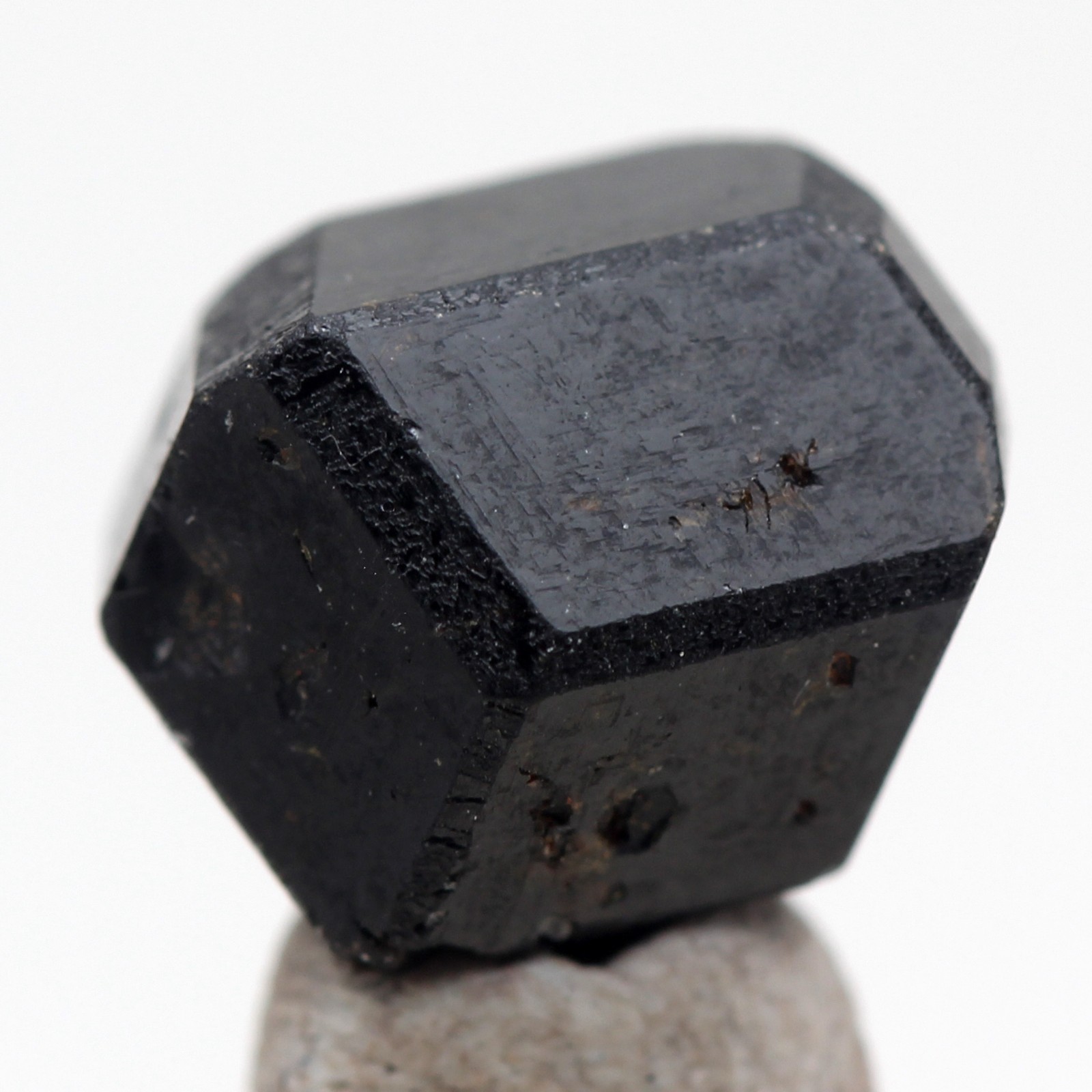 GARNET ANDRADITE Crystal Mineral Specimen Melanite Black Natural Authentic MALI