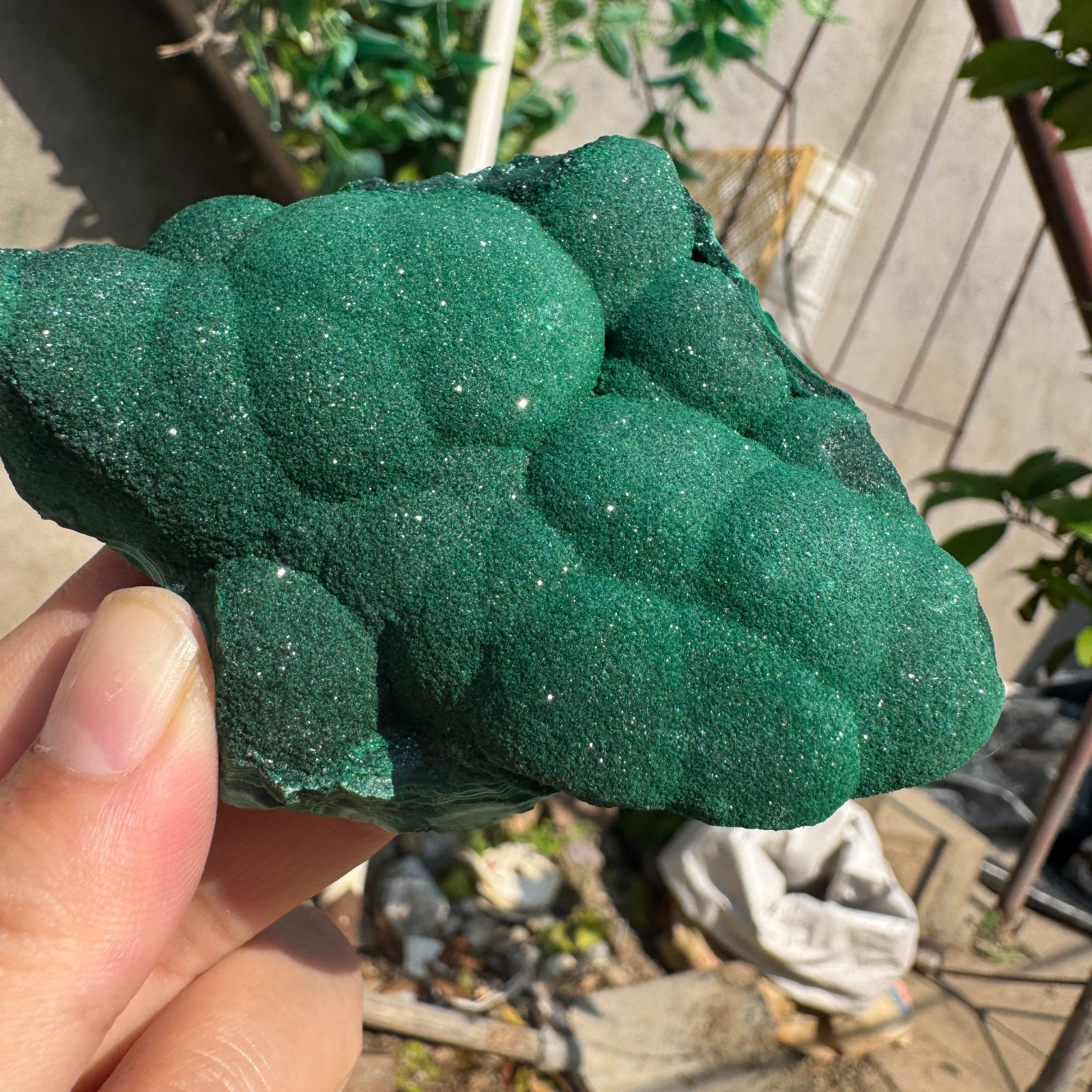 250G Natural Malachite crystal quartz Mineral Specimen Reiki congo