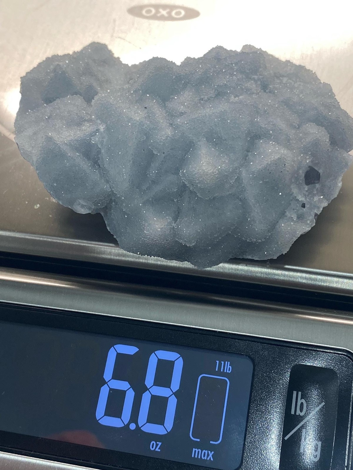 Sparkling Sugar Fluorite Cluster UV Reactive