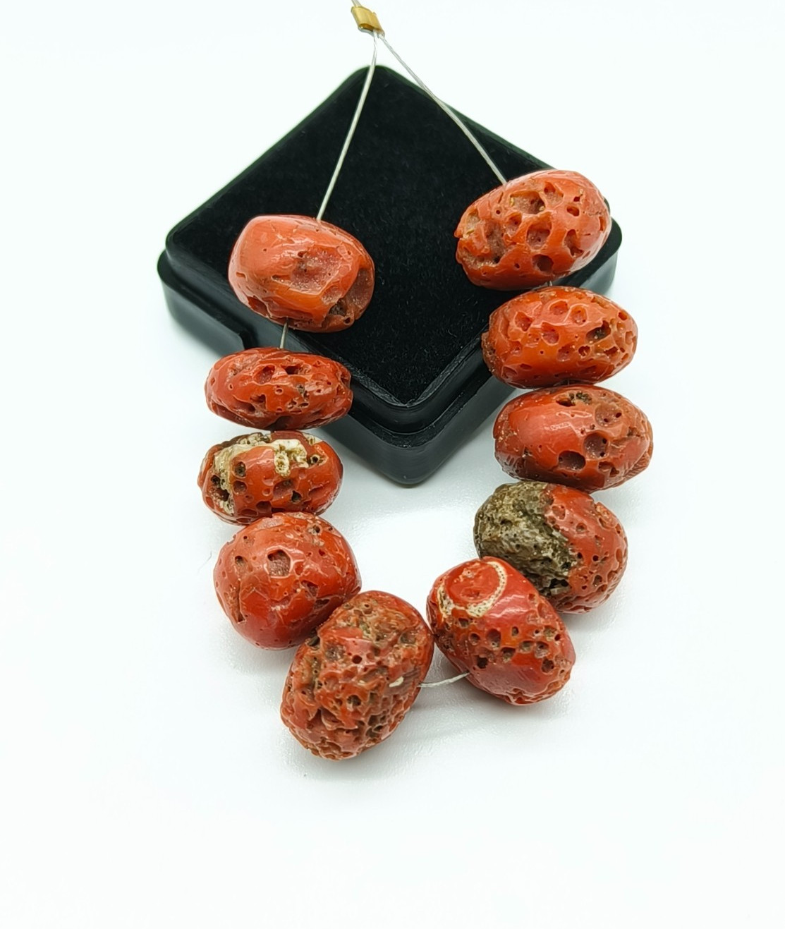 Round Shape Beads Loose Rough Coral New Arrival Gemstone Beads For Making Jewels