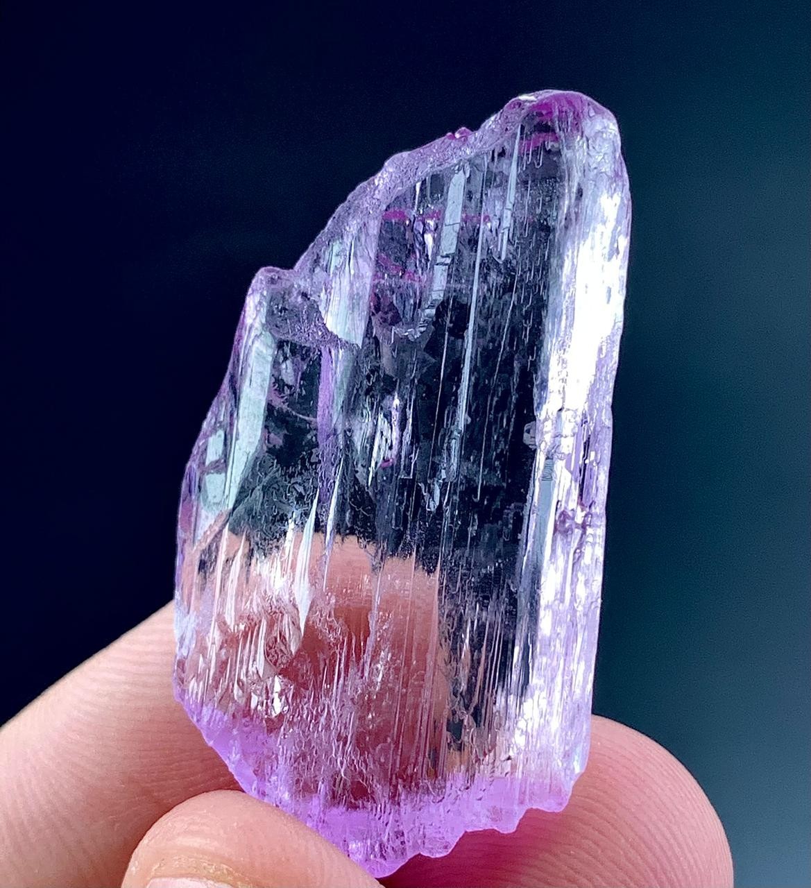 37 Carat Pink kunzite Crystal Specimen From Afghanistan