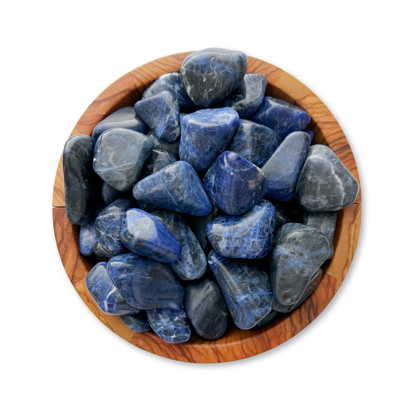 Sodalite Tumbled Stones 15-45mm, Crystal Healing, Wholesale Bulk Lots