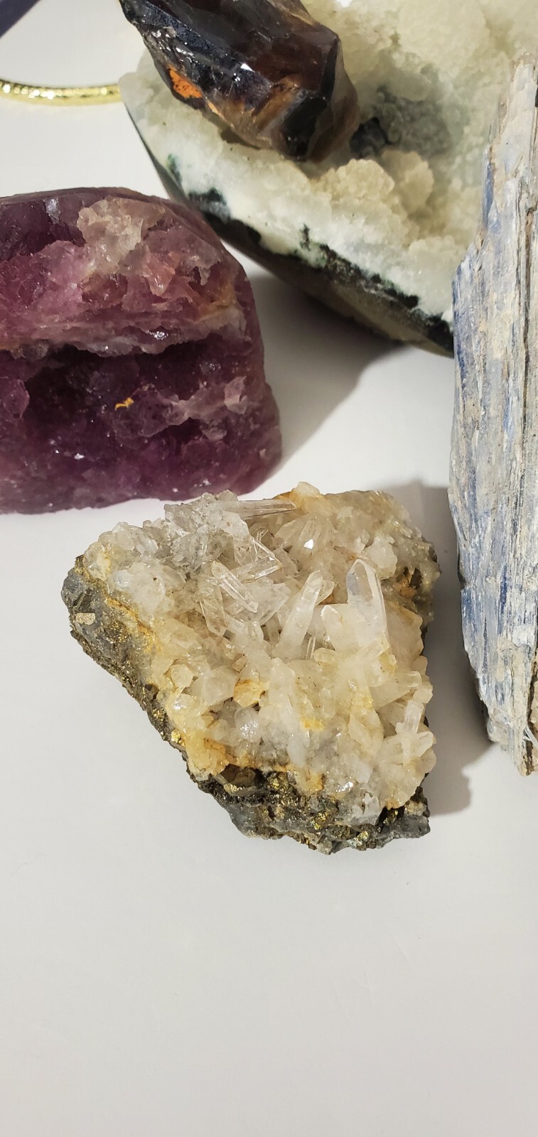 7 Raw Specimen Set – Rough Gemstones Assorted – Mixed Lot Healing Crystals Sp69