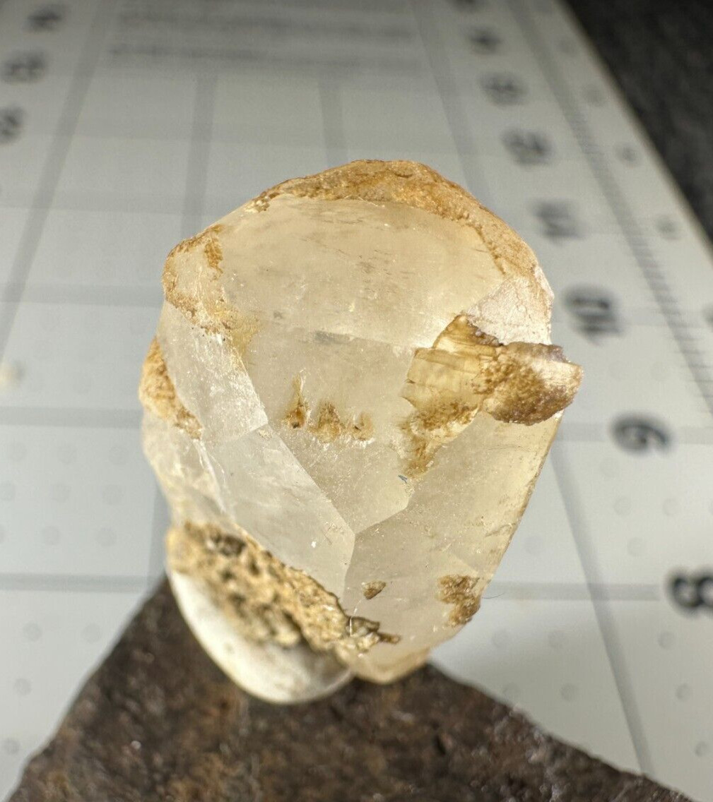 ➤ 1 Inch CLEAR “TRIANGLE” CALCITE Pleasant Ridge Rensselaer Indiana VIDEO➤534
