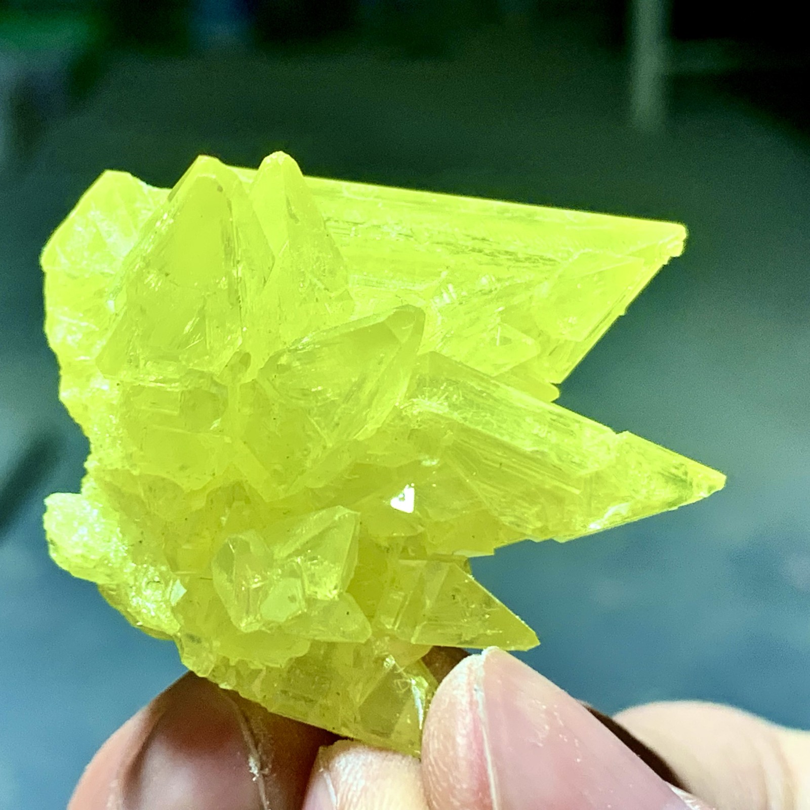 16G Mineral * * Large scale natural sulfur matrix in Sicily