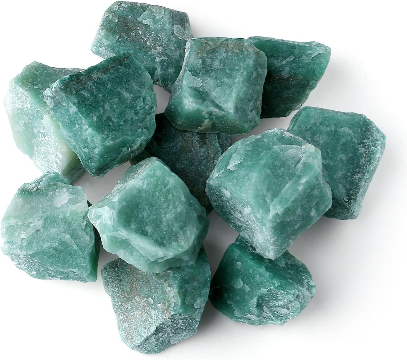 Green Aventurine 2″ Natural Rough Stones Crystal Large Raw Crystals