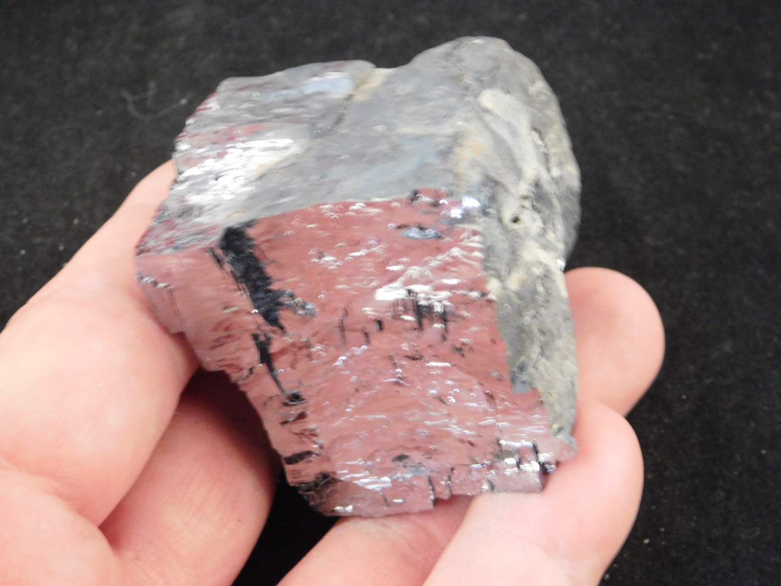 Big! Super Heavy! Stepped GALENA Crystal CUBE 100% Natural Missouri 413gr