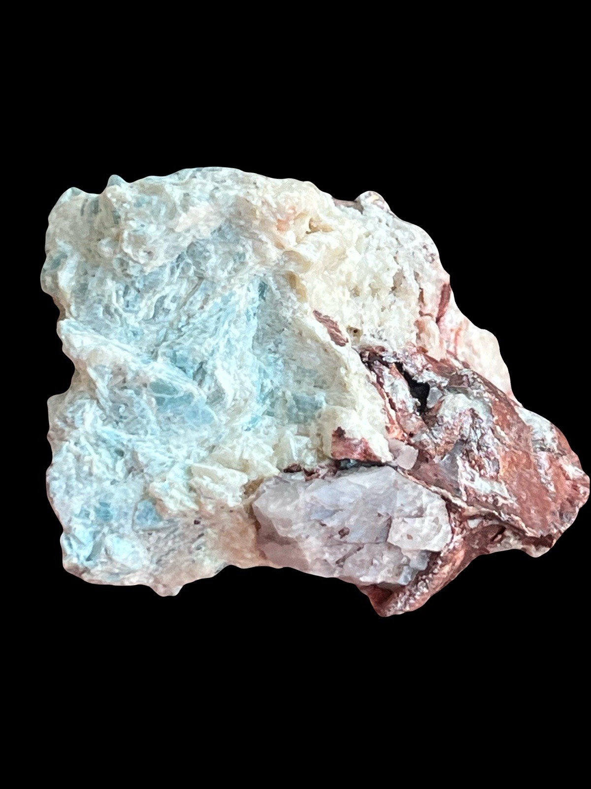 Kyanite And Quartz Specimen. Graves Mountain. Rocks Minerals Crystals Gemstones