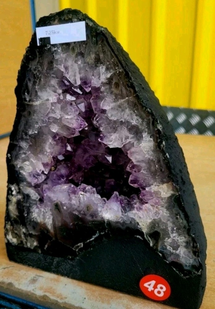 CLEARANCE Amethyst Geode Cave Cathedral Church 7.3KG IMPORTED BRAZIL 25X25X13cm