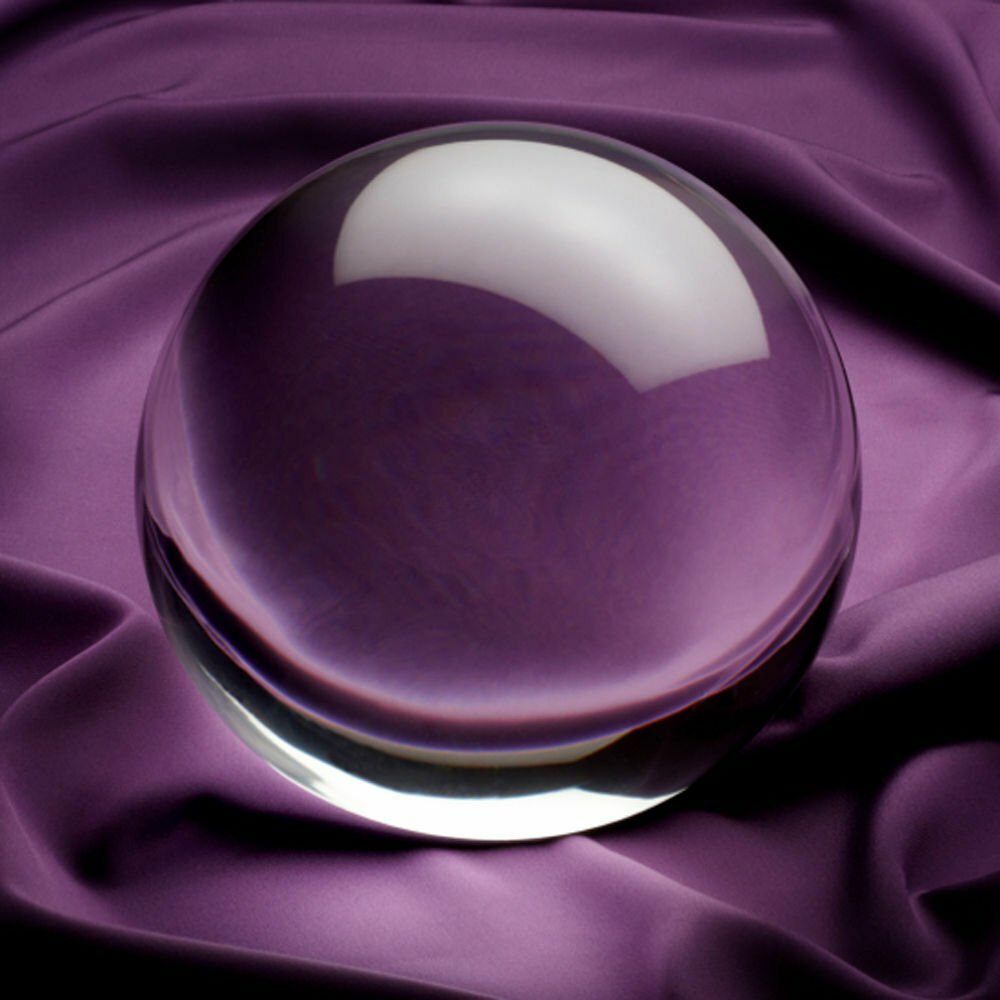 6 in 150mm Clear Quartz Crystal Ball ONLY (Stand NOT Included) – TOP USA SELLER