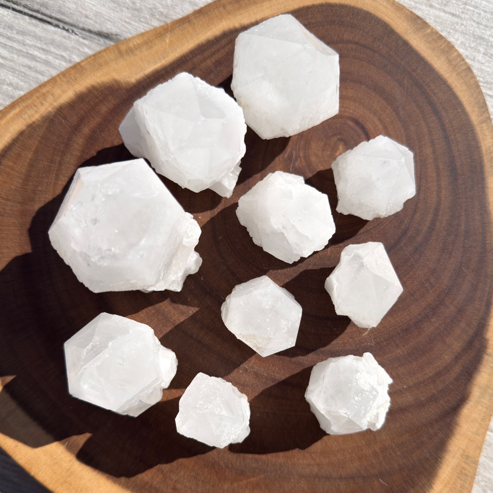 Wholesale Lot 2 lbs Natural Rough Candle Quartz Crystal Healing Energy 8-14 Pcs