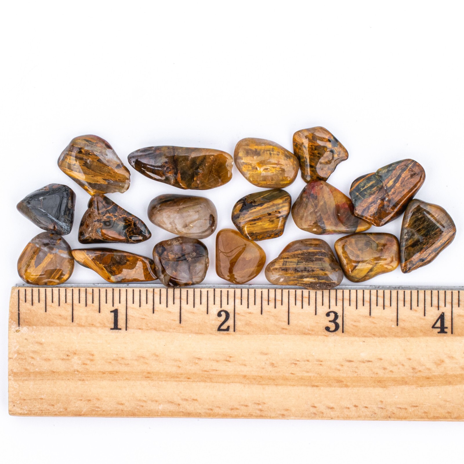 25g Tumbled Lionskin Gemstone Crystals 10-30 Stones Bulk Gems Wholesale Rocks