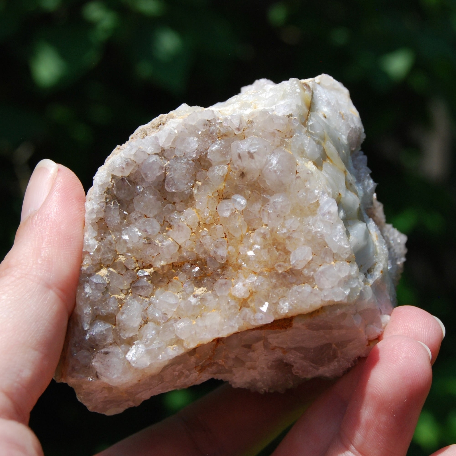 3in 394g Large Trigonic Record Keeper Ametrine Spirit Quartz Crystal Cluster, So