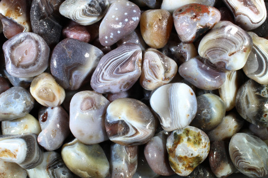 Gray Botswana Agate – Rough Rocks for Tumbling – Bulk Wholesale 1 LB+ options