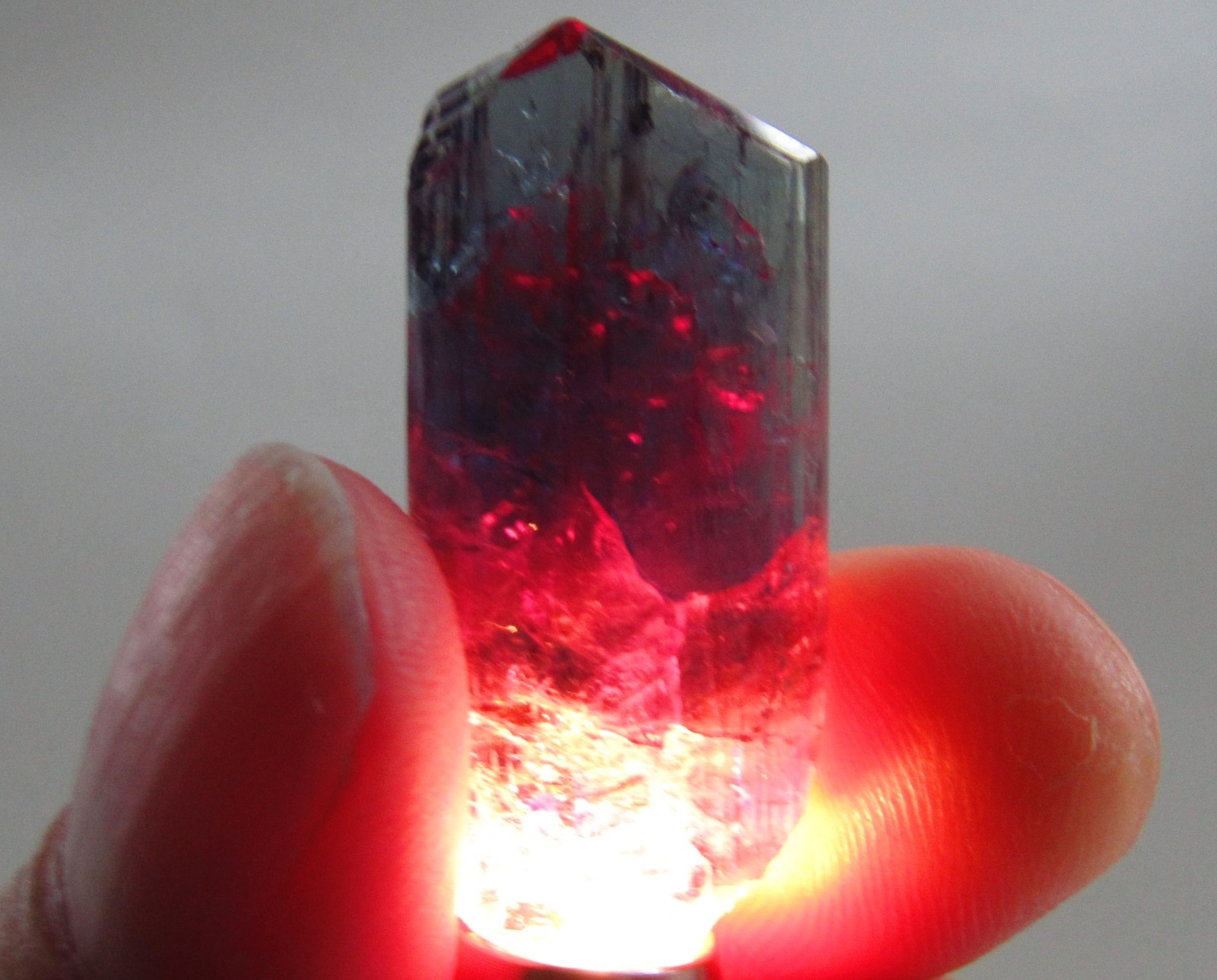 MESMERIZING AMAZING UNHEATED GEM TANZANITE CRYSTAL!!! TANZANIA