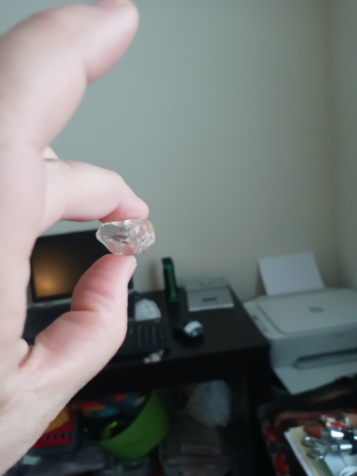 GORGEOUS RARE AAA GRADE HERKIMER DIAMOND QUARTZ NATURAL ANGEL PORTAL CRYSTAL