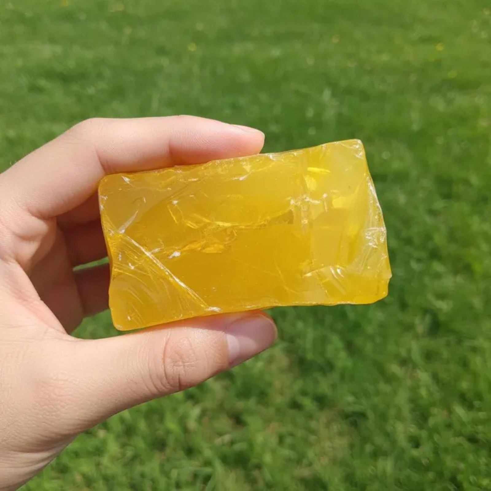 Natural Yellow Sapphire Rough Gemstone 210-310CT Raw Crystal Healing Stone