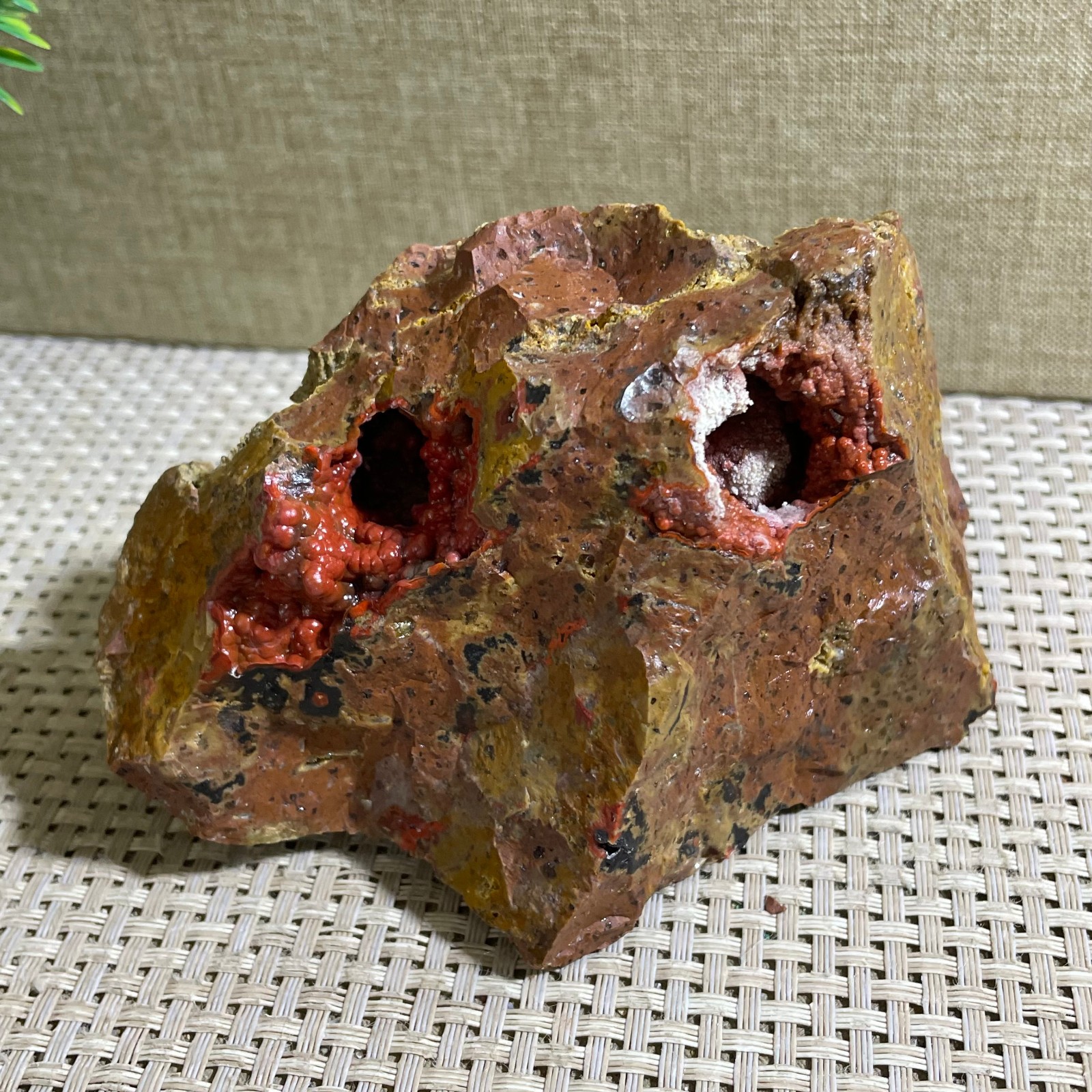 587g Raw Carnelian Stone Rough Red Gemstone Mineral Specimen