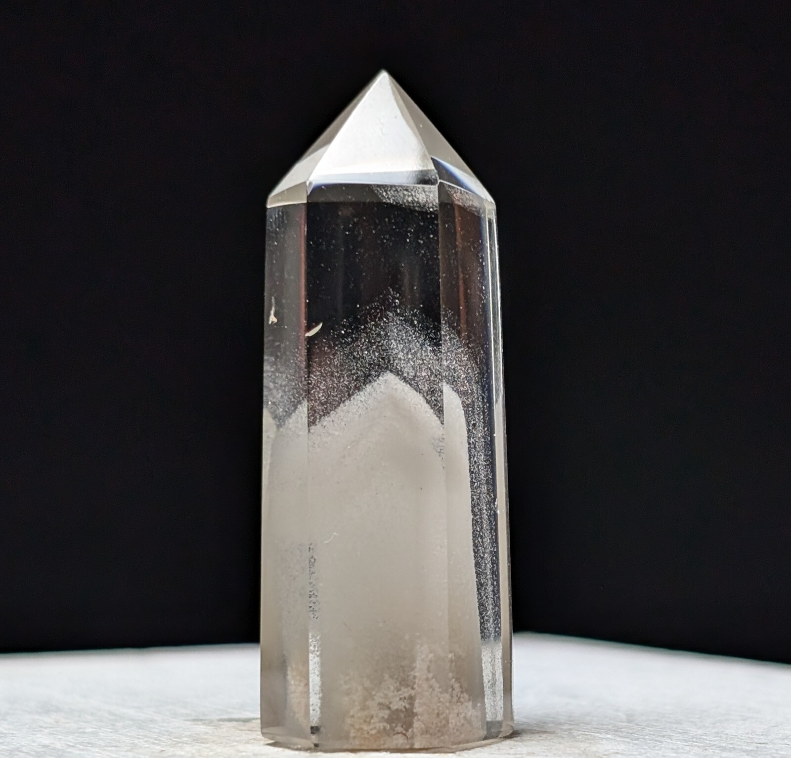 Clear Quartz Tower Phantom Mountain White Garden Crystal Gemstone Point Chakra