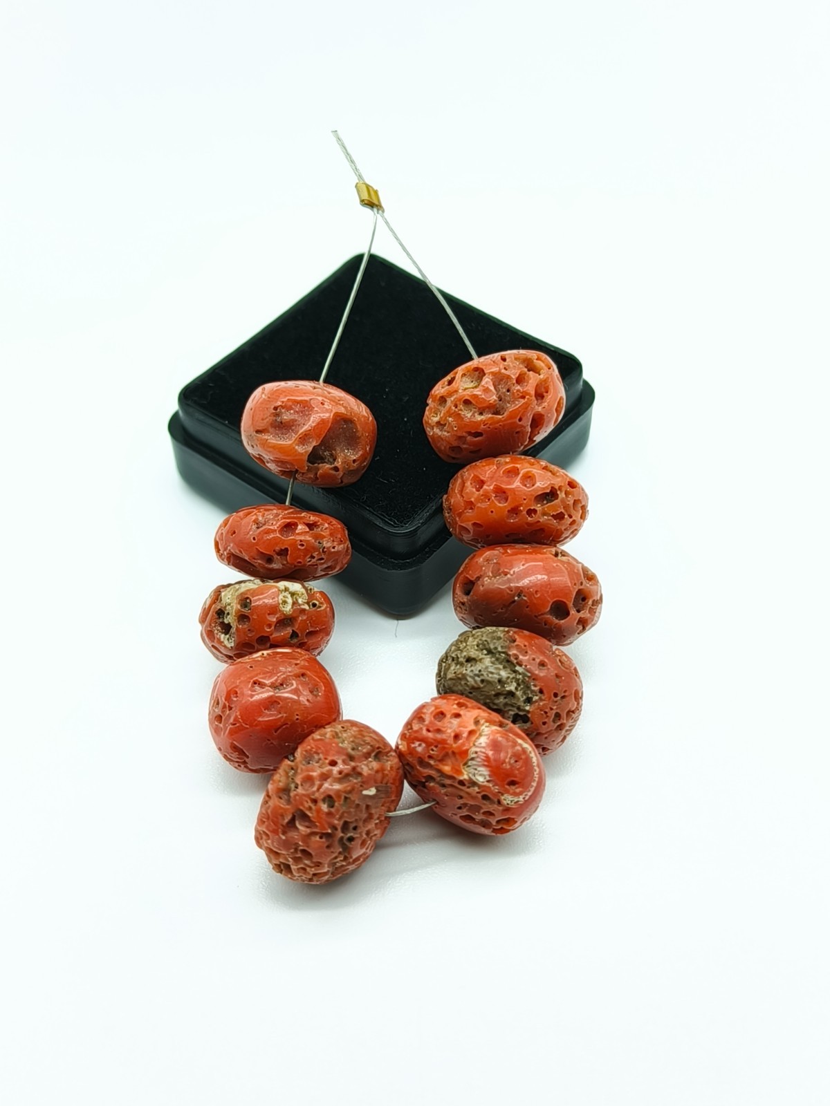Round Shape Beads Loose Rough Coral New Arrival Gemstone Beads For Making Jewels