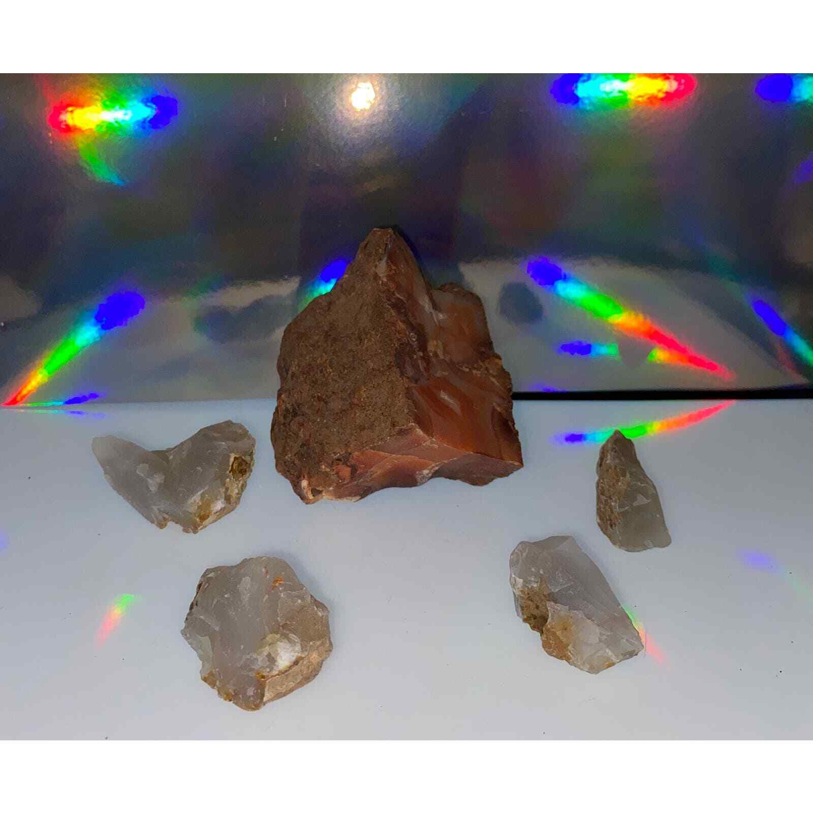 Deep Red A Beautiful Carnelian Stone !! Rough and Tumble