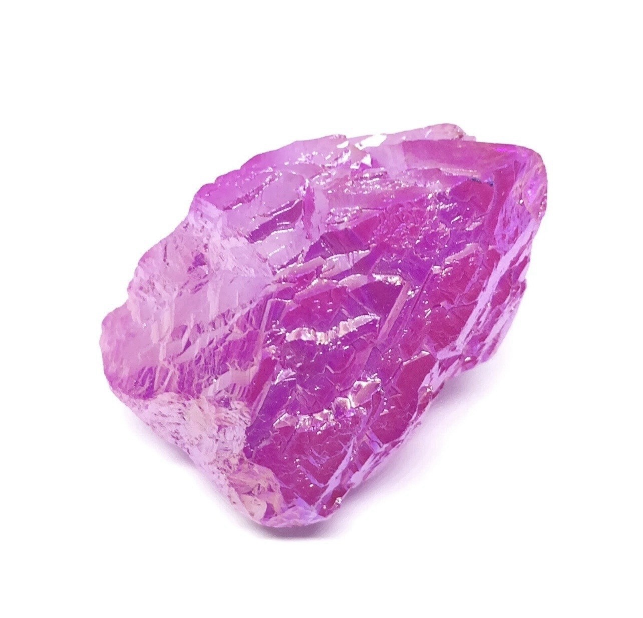 Pink Aura Genuine Quartz 69g