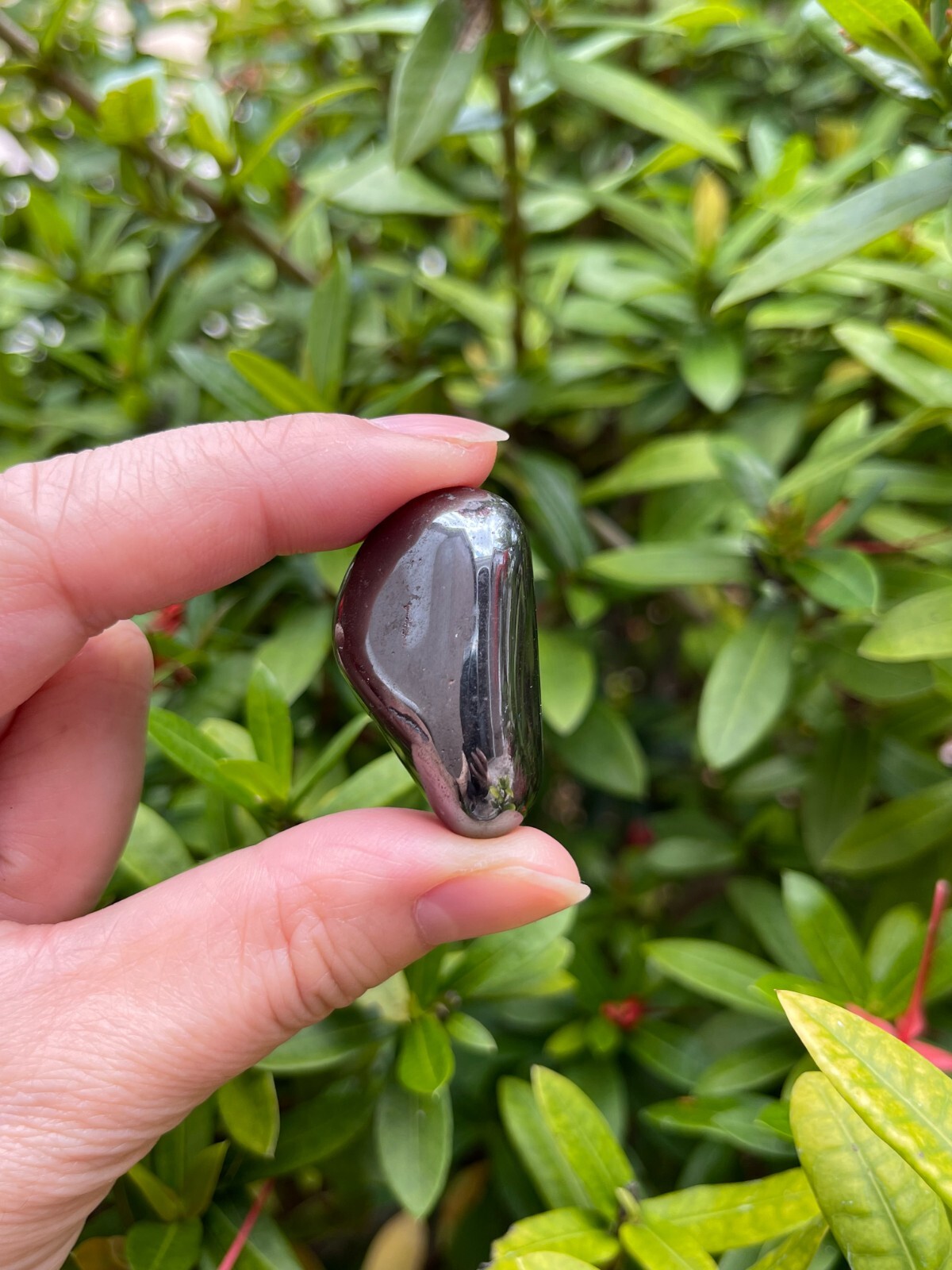 Grade A Hematite Tumbled Stones, 0.75″-1.25″ Tumbled Hematite, Pick How Many
