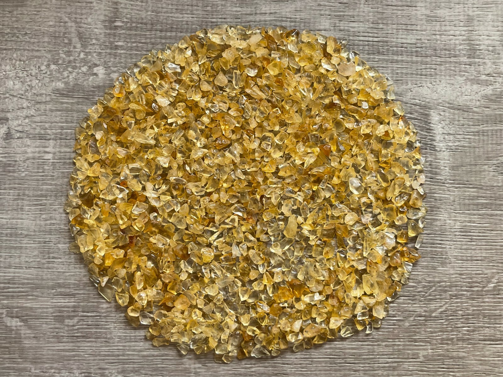 Grade A+++Citrine Semi Tumbled Gemstone Mini Chips 3 – 6 mm, Wholesale Bulk Lot