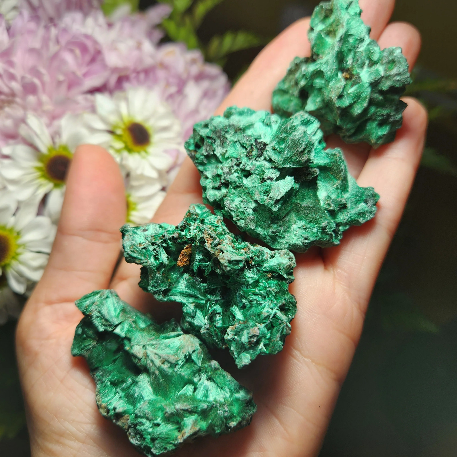 Fibrous Malachite