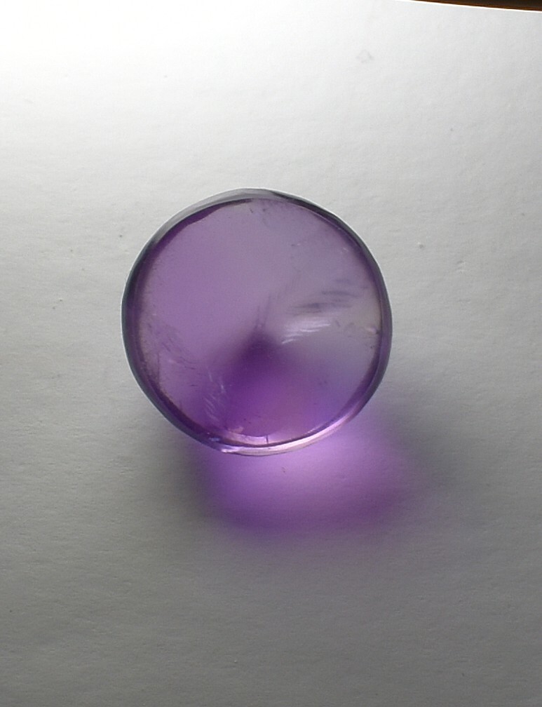 Natural Amythest Deep Purple North Carolina Gemstone Very Large Cabochon 25 CT
