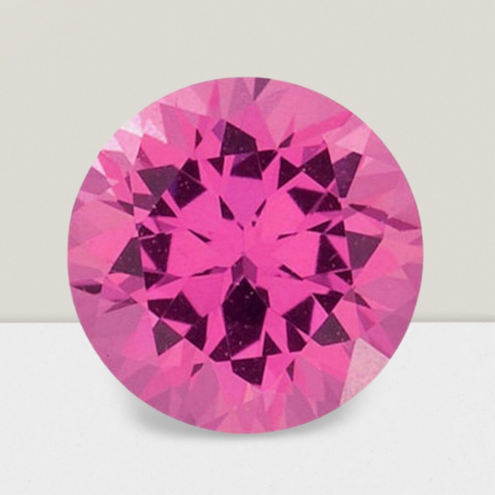Spinel Round Cut Gemstone 0.60 Cts – 6 mm Lustrous Loose Gem