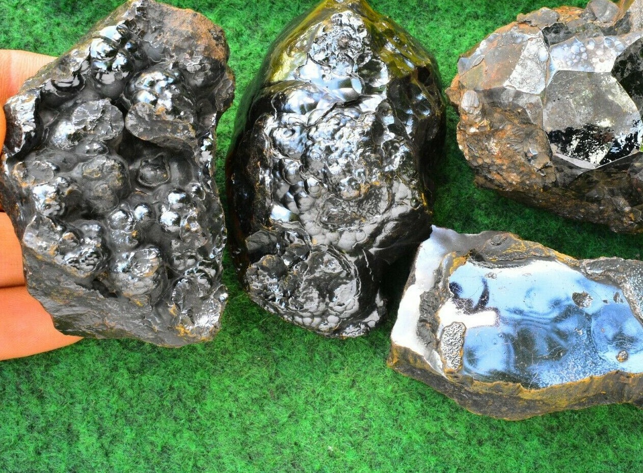 1 Large Haematite Raw Natural Goethite Iron Ore Crystal Mineral 200-250g UKBUY✔