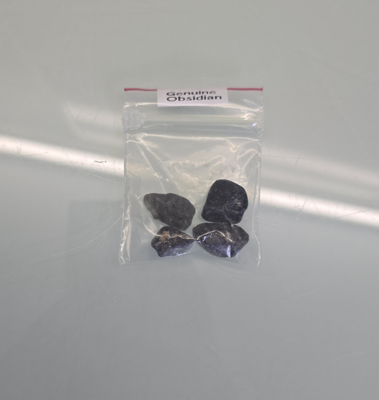 Small Obsidian Stones Genuine Loose Lot of 4 Protection Grounding Jewelry Making
