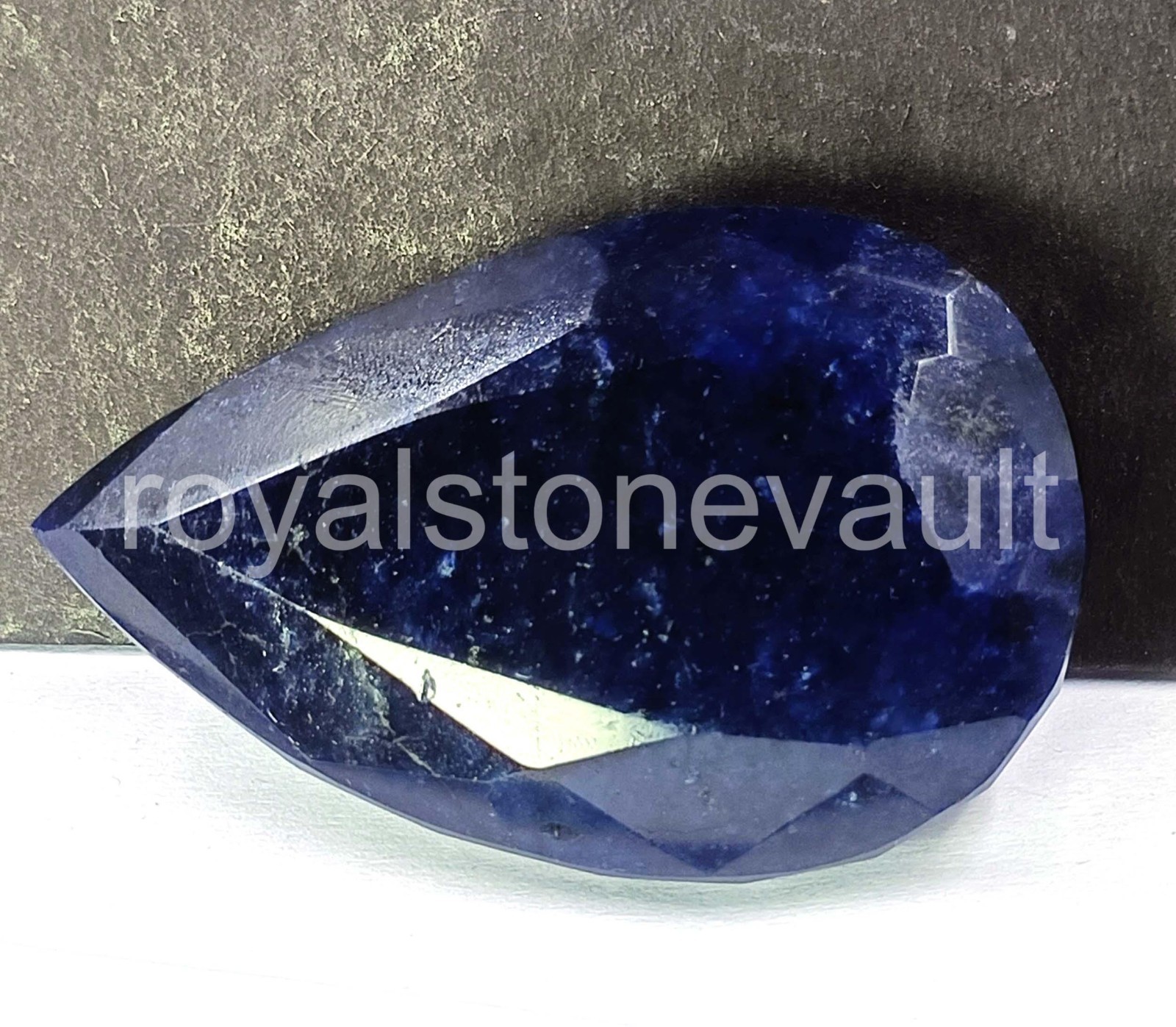 607.00 Ct Pear Cut Natural Blue Sapphire IGL Certified Opaque Loose Gems 5AOI