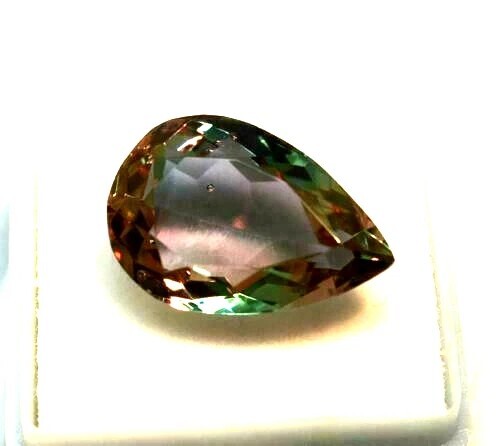 color change 8-10 Ct alexandrite natural Certified loose gemstone pear shape
