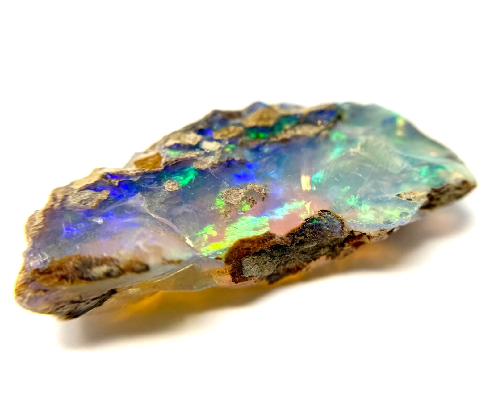 Natural Ethiopian Opal Rough Crystals, AA Grade Raw Opal Specimens – Choose Size
