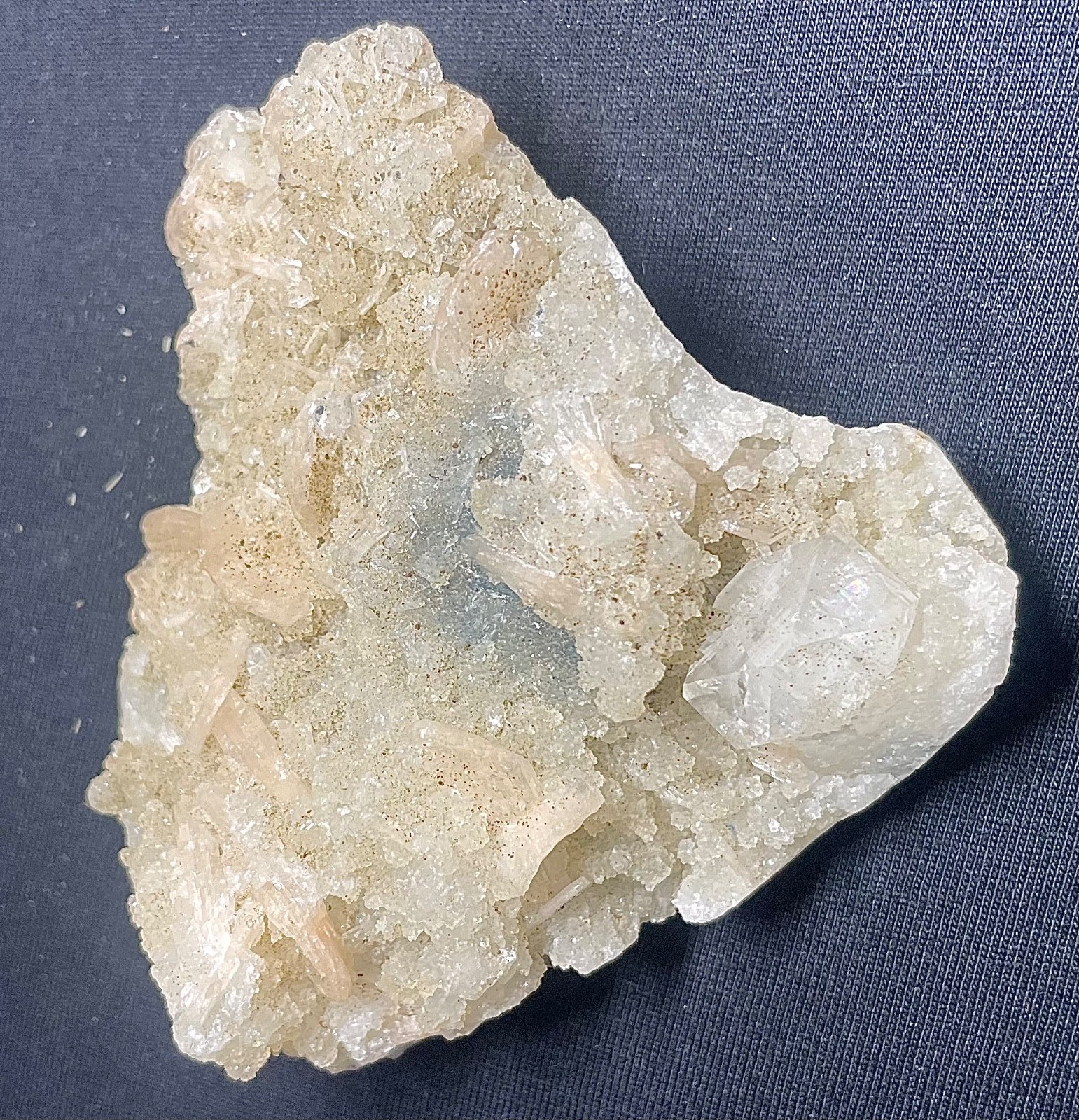 APPOLLITE NATURAL CRYASTALS ALSO STIBITE NATURAL STONE AND STUNNING CLUSTER