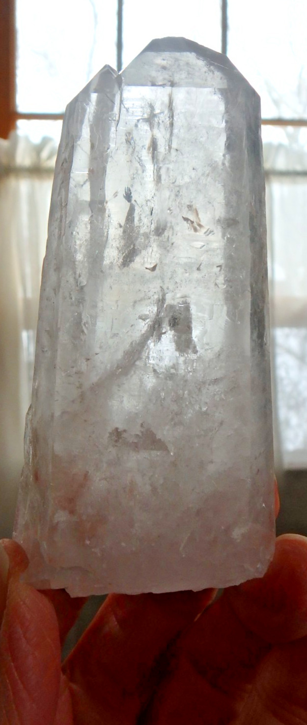 Crystal Diamantina Quartz Lazer ✨🤍 Natural Twin✨🤍Old Stock 125.5 grams