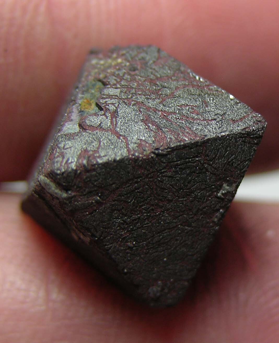 #16 Pakistan 27.15ct Natural Octahedron Magnetite Crystal Specimen 5.40g 17mm