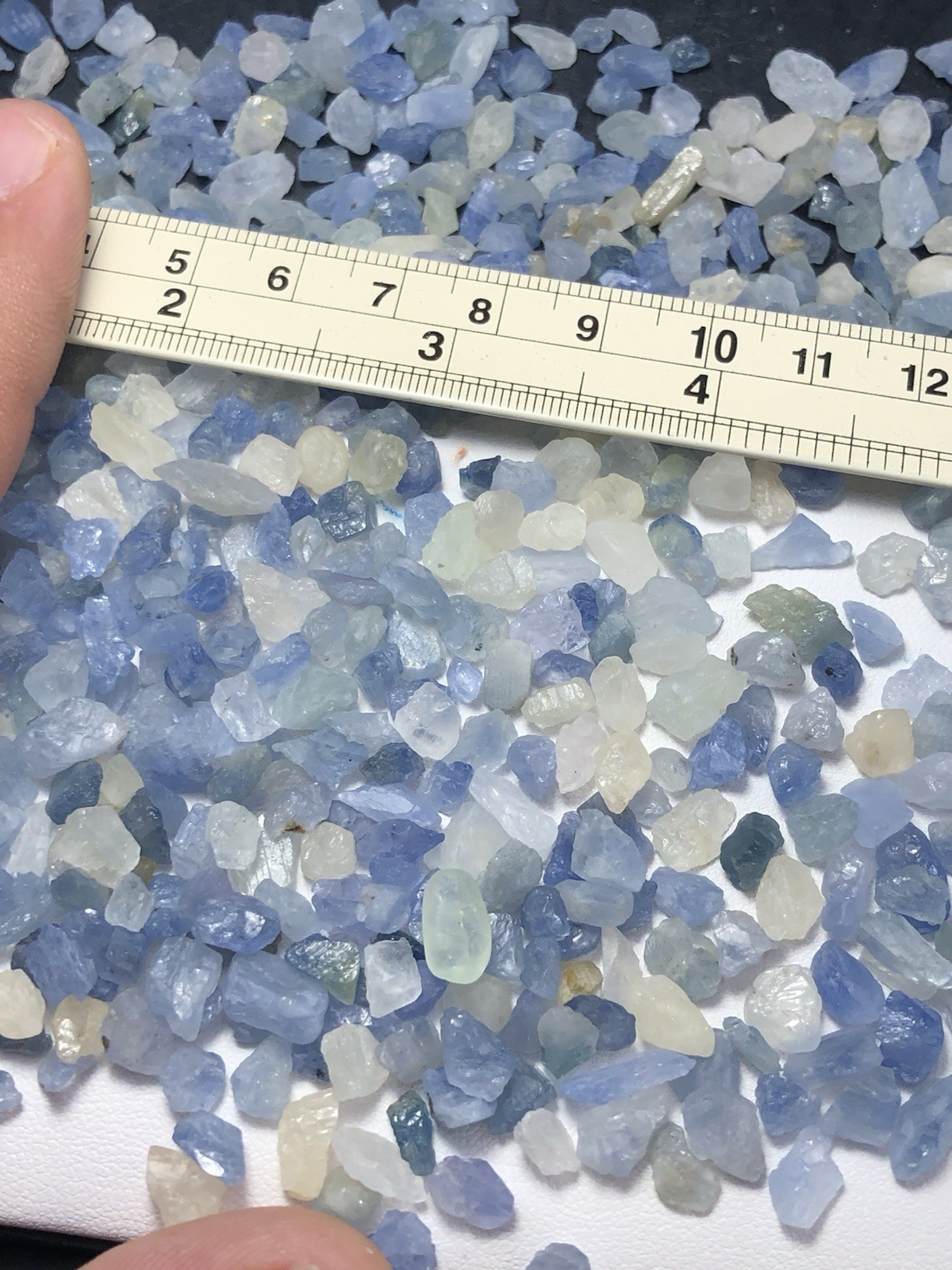 130 CRT / Natural Good Quality Blue Sapphire Small Size From Burma Mogok Mine,