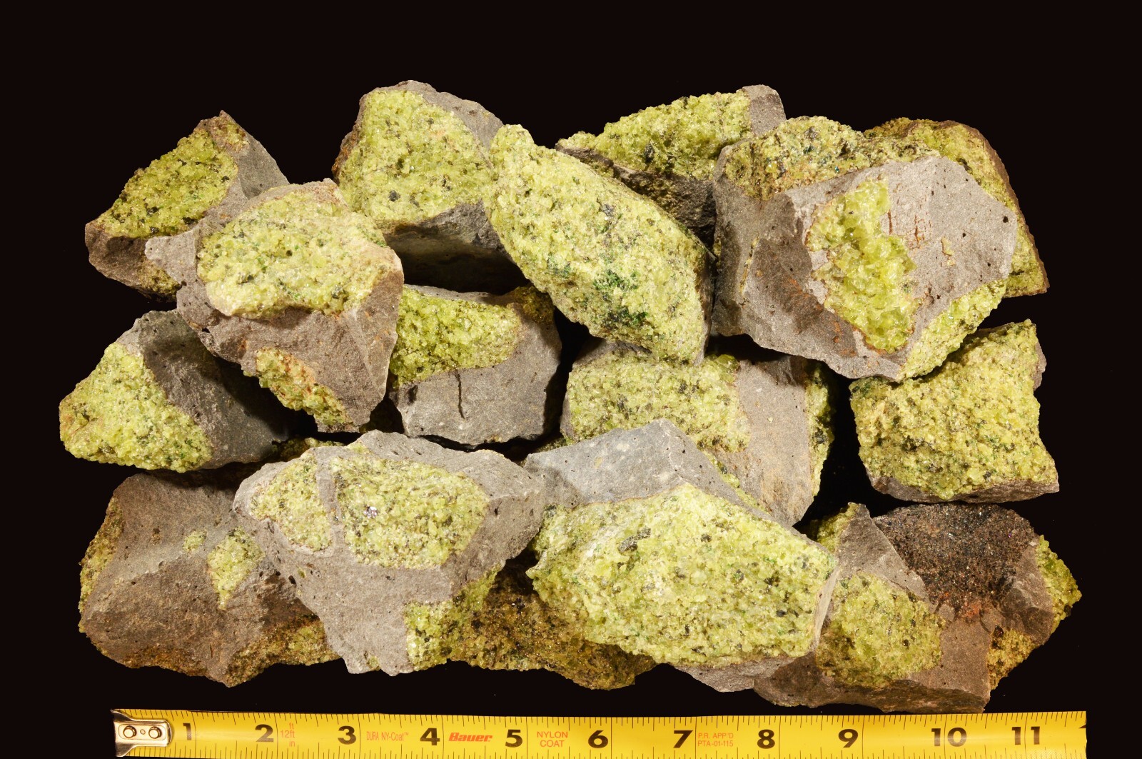 PERIDOT BASALT 3 1/2″ 8-12 Oz Raw Natural Rock Mineral Specimen Healing Crystal