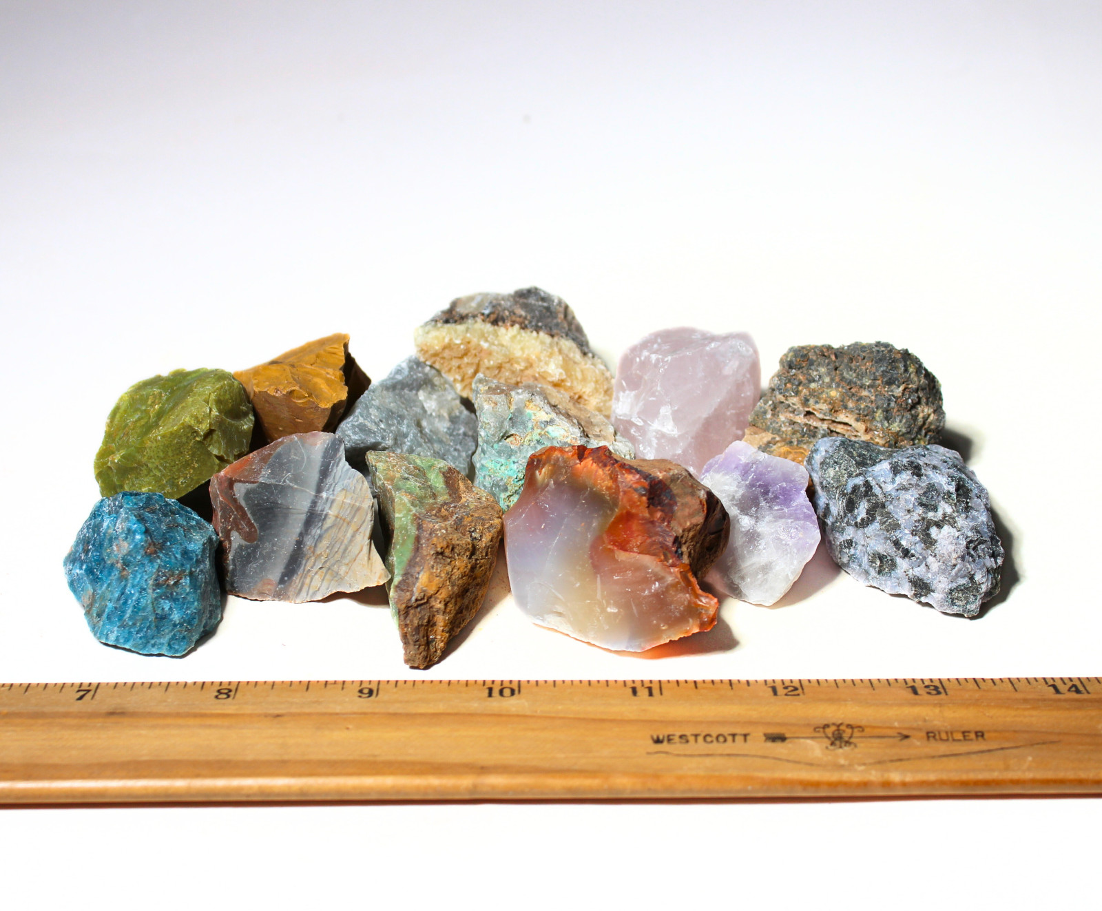Madagascar Mix – Rough Rocks for Tumbling – Bulk Wholesale 1LB options