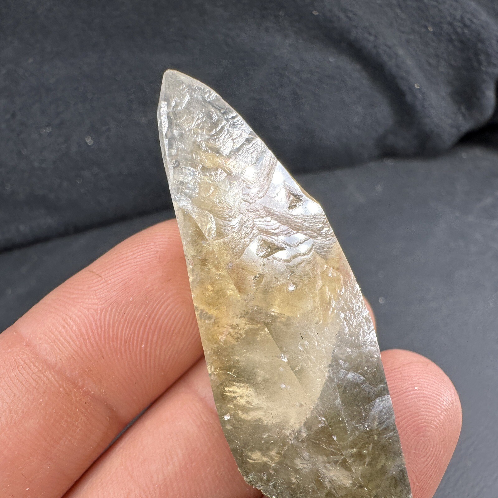 Calcite Crystal with Chalcopyrite Matrix / Missouri