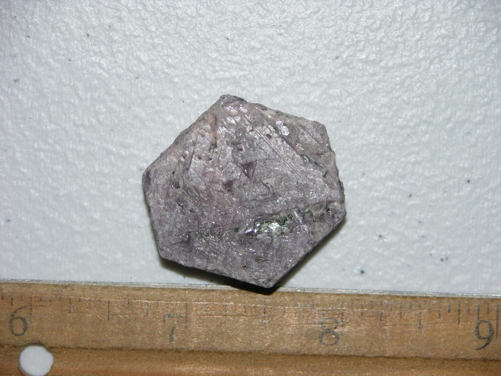 Ruby Recorder Crystal natural red ruby Madagascar 1 x 1 1/4 inch R7