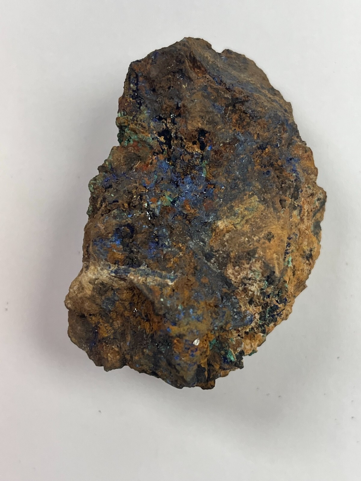 Azurite and malachite from Laurium, Greece
